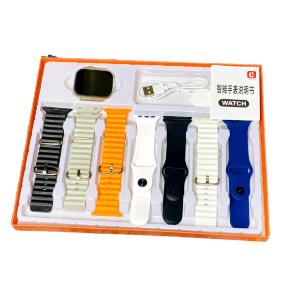 7 in 1 Strap Ultra-Watch(Silicone Strap) - Image 2