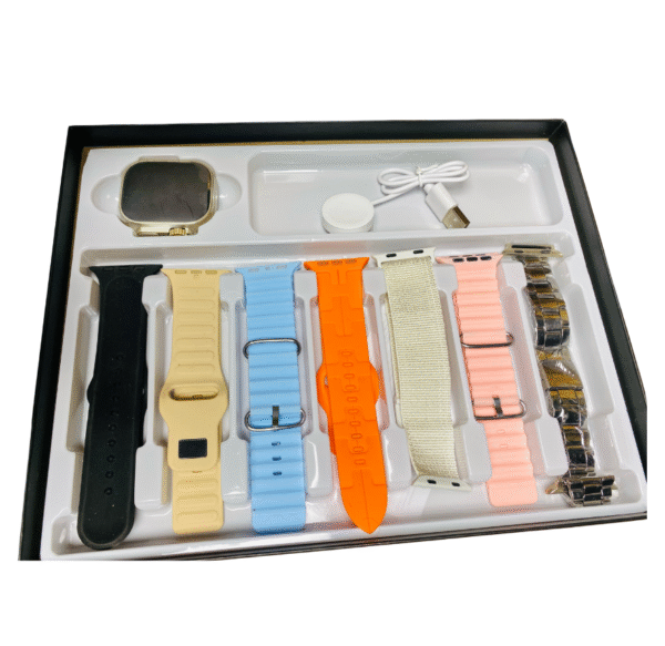 7 in 1 Ultra-Watch (Matel Strap) - Image 3