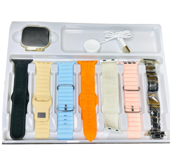 7 in 1 Ultra-Watch (Matel Strap) - Image 2