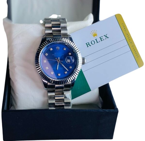 Rolex Classic Blue Dial  Watch (Date Version) - Image 2