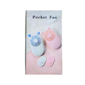 Mini Rechargeable Pocket Fan – Cute & Portable Summer Solution